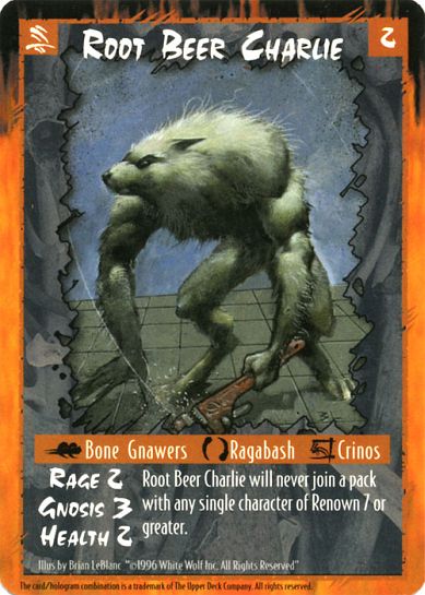 Root Beer Charlie (Crinos Form)